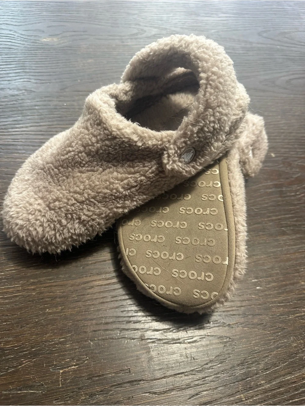 CROCS plush slip